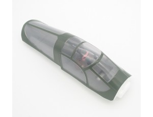 FMS 1.0M P-39 Hells Bells Camo Whole Canopy With Pilot Figure